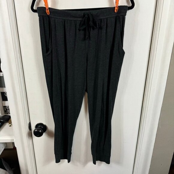 291 Venice Lounge Pant dark gray. Jogger cropped. Size 2 - Picture 2 of 6
